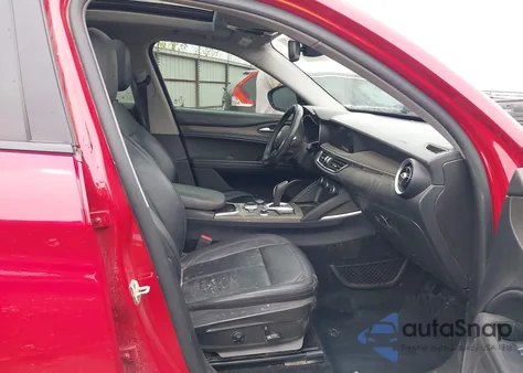 2021 Alfa Romeo Stelvio Ti Awd from USA, damaged, VIN ZASPAKBN7M7D16208